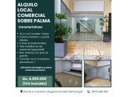 📍 Alquilo Local sobre Palma de 40 m²