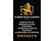 Albañilería general