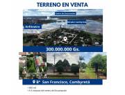 Oportunidad única de Inversión! Terreno en venta en el B° San Francisco, Cambyretá.