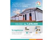 Casa+Terreno con Financiacion a Precio de Alquiler