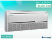 A.A SPLIT HAUSTEC 36000 BTU PISO/TECHO