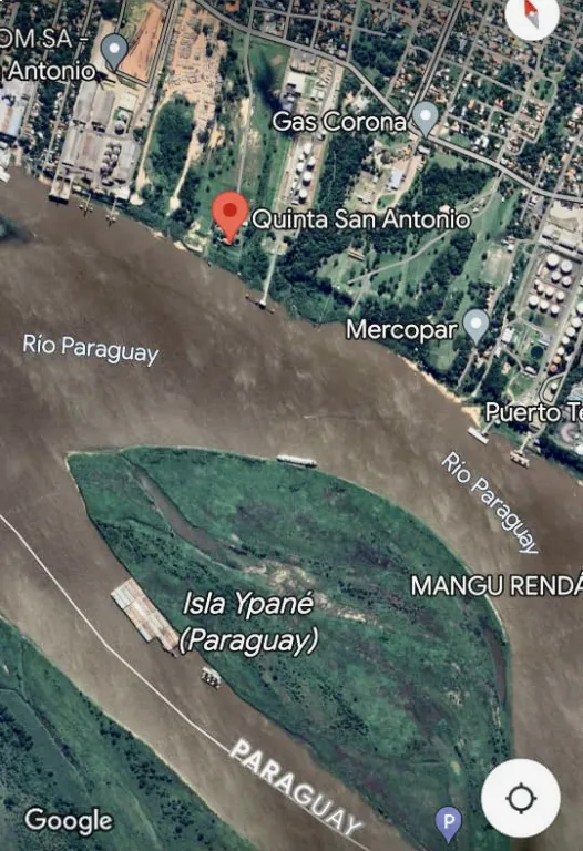 12 HECTAREAS PROPIEDAD EN SAN ANTONIO SOBRE EL RIO PARAGUAY — foto 2