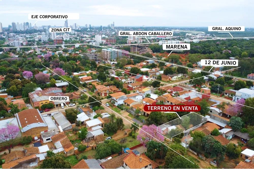 VENDO TERRENO ZONA CIT BO.CAMPO GRANDE-LUQUE SCALLE EMPEDRADA LAURELES 420 M2 — foto 3