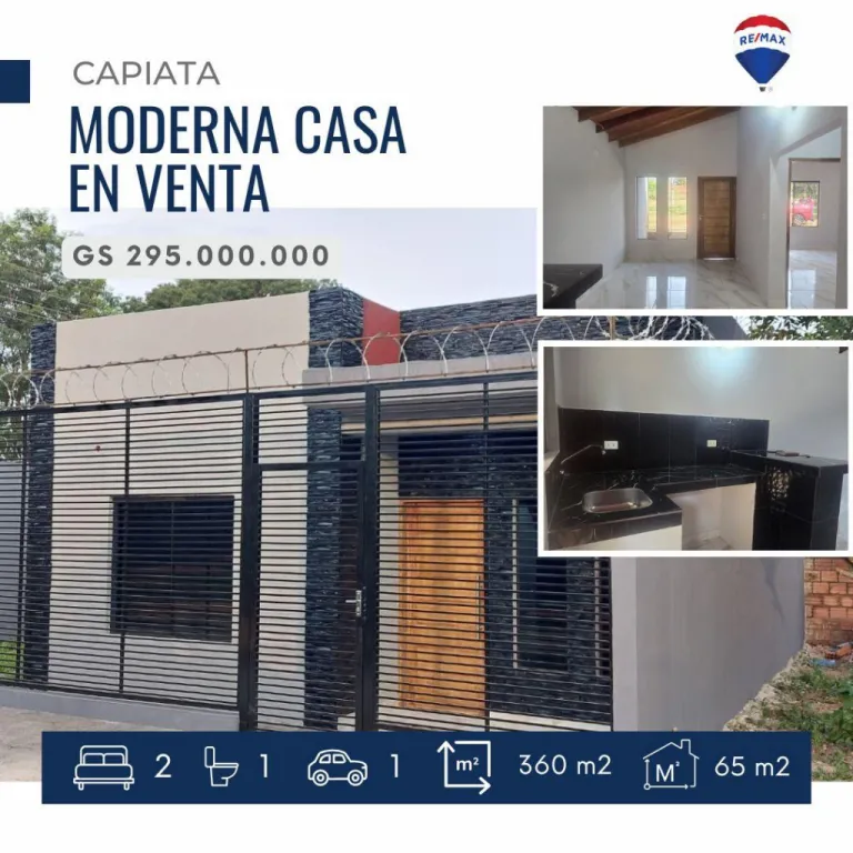 Moderna casa a estrenar en Capiatá Ruta 1 — фото 3