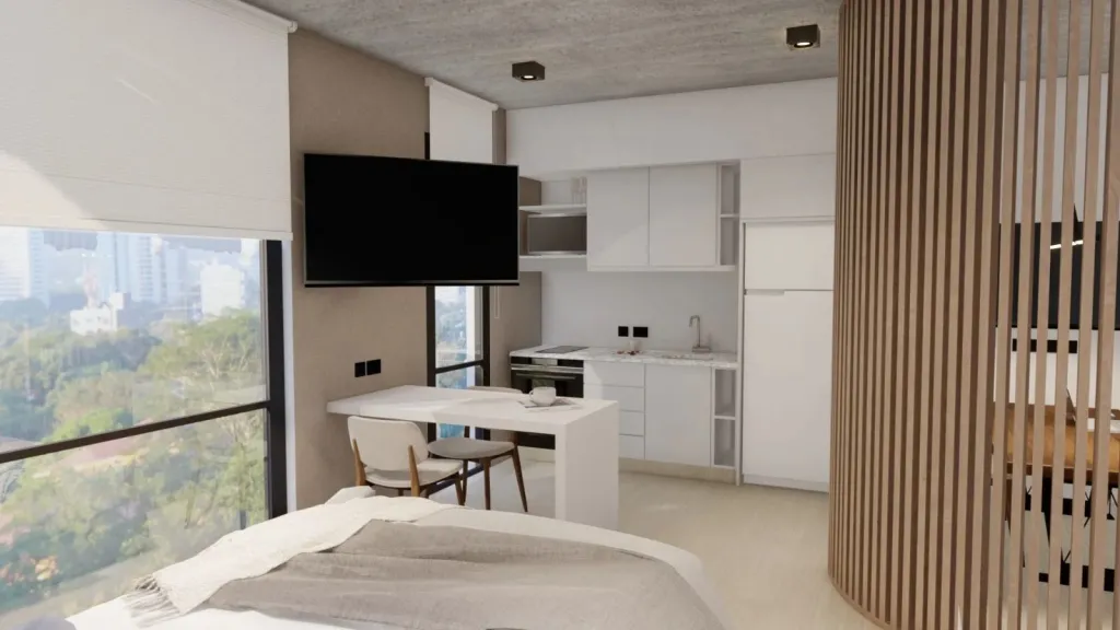 VENDO APARTT OFFICCE DE 42 M2 EN POZO, VILLA MORRA ASUNCION — фото 3