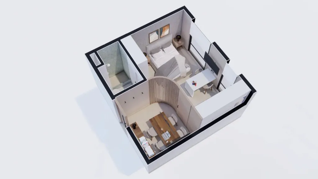 VENTA EN POZO-APARTT OFFICCE DE 42 M2-VILLA MORRA-ASUNCION — фото 2