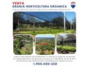 EN VENTA GRANJA DE HORTICULTURA ORGANICA