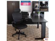 COMBO SILLA SATE +ESCRITORIO NEGRO