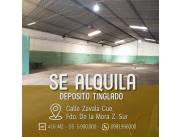 DEPOSITO 415 m2 FDO. DE LA MORA