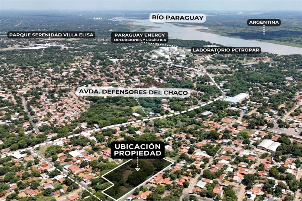 Terreno de 7.890 m² en el corazón de Puerto Pabla, Lambaré — foto 2