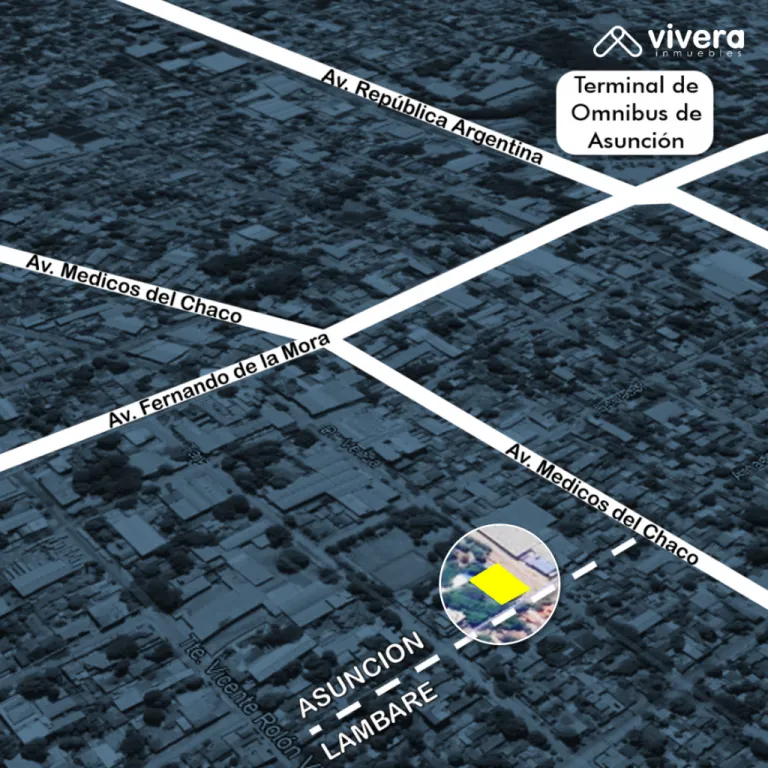 EXCELENTE OPORTUNIDAD DE INVERSION!! Terreno de Esquina con 779m2 - Bo. Nazareth, Asuncion — foto 3