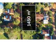 VENTA TERRENO LUQUE BARRIO YKUADURE DE1450 MT2