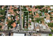 Vendo Terreno de 2.528 M2 en San Lorenzo, Sobre Avenida