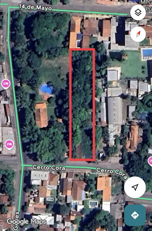 VENDO TERRENO EN SAN LORENZO CENTRO 1465m2 — Foto 2