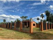 Casa en caacupe 14 x 32