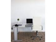 COMBO ESCRITORIO ANGULAR GIO (582) + SILLA TRINEO (Y1846B)