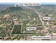 En Venta 2.7 Hectáreas en Caacupé - Sobre Ruta 2