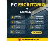 PC + IMPRESORA + MESA