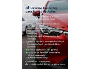 -Servicios contables - Exclusivo Playa de Autos !!!
