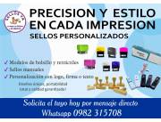 SELLOS DE GOMA edición creativa