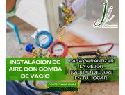 Instalación de Aire Acondicionado con bomba de vacío garantizada en Itauguá