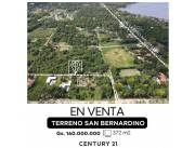 EN VENTA TERRENO EN SAN BERNARDINO