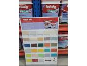 PINTURAS ACRILICAS LAVABLES - EXTERIOR - INTERIOR BIDON DE 18 LITROS