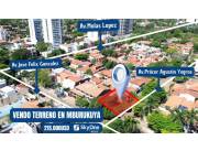 VENDO TERRENO EN ESQUINA BARRIO MBURUCUYÁ