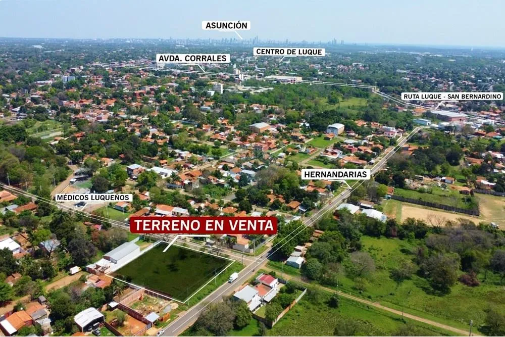 VENDO AMPLIO TERRENO EN ESQUINA, SOBRE ASFALT0 — foto 3