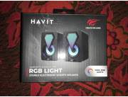 Vendo Parlantes estéreos Gamer Havit Nuevo
