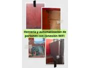 Herrería Ávalos, automatización de portones con conexión WiFi