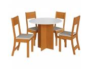 SUPER OFERTA SOLO HASTA MAÑANA - PRECIO DE LOCURA 27/09/2025 Conjunto Comedor Redondo 4 si