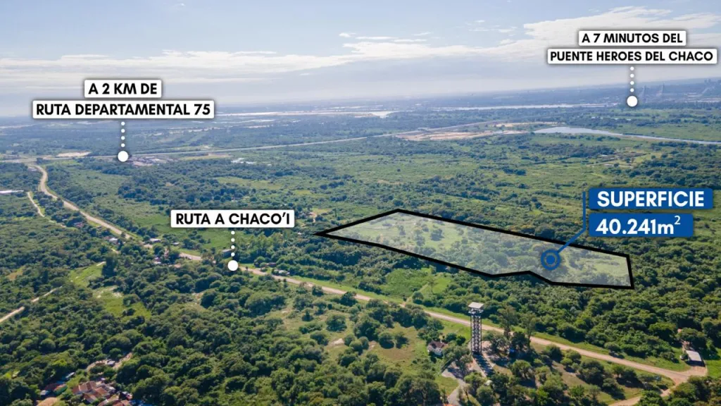 VENDO 4 Hectáreas Estratégicas en Nueva Asunción — foto 2