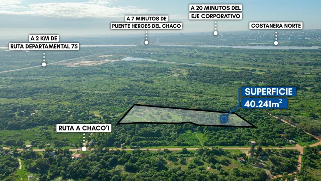 VENDO 4 Hectáreas Estratégicas en Nueva Asunción — foto 3