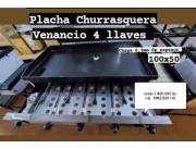 Plancha Churrasquera Venancio 100x50cm