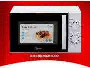 MICROONDAS MIDEA DE 20 LITROS BLANCO !! NUEVO EN CAJA CON GARANTIA ! ENVIOS SIN COSTO !!