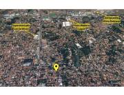 VENDO TERRENO EN ESQUINA SOBRE ASFALTADO – PLENO CENTRO DE LUQUE