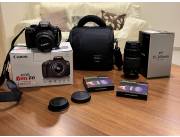 Kit de Cámara Canon EOS Rebel T6 (W) EF-S 18-55 IS II