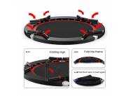 TRAMPOLIN FITNESS PLEGABLE LEVEL LVR-157