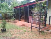 Vendo Casita Rustica en Aregua zona Cerro Koi en terreno de 518 m2