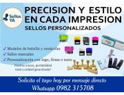 SELLOS DE GOMA AL INSTANTE