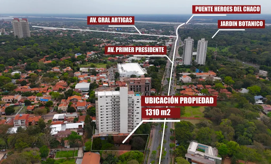 VENDO IMPORTANTE PROPIEDAD SOBRE LA AVDA PRIMER PRESIDENTE — foto 2