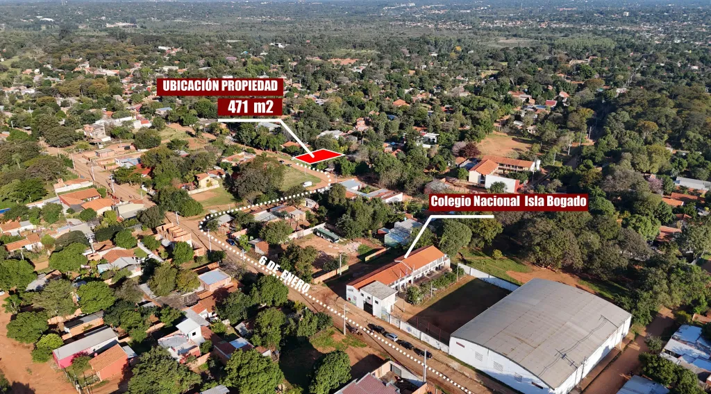 EN VENTA TERRENO BARRIO ISLA BOGADO LUQUE — foto 2