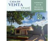 🏡✨ Casa en venta en Ypané – Barrio 14 de Mayo ✨🏡