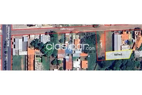Terreno en Venta en Central Villa Elisa Calle Ingavi, a 2 cuadras de Von Polesky Calle I — foto 3