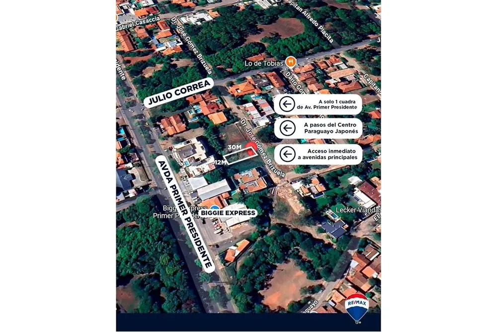 VENDO TERRENO A 1 CUADRA DE PRIMER PRESIDENTE, BARRIO MBURUCUYÁ DE ASUNCIÓN — foto 2