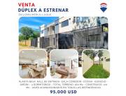 AMPLIO Y MODERNO DÚPLEX A ESTRENAR EN LOMA MERLO-LUQUE