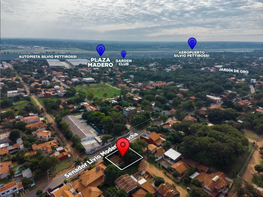VENDO TERRENO DE 374 M2 EN BARRIO AMERICA DE LUQUE, ZONA CONMEBOL — foto 2