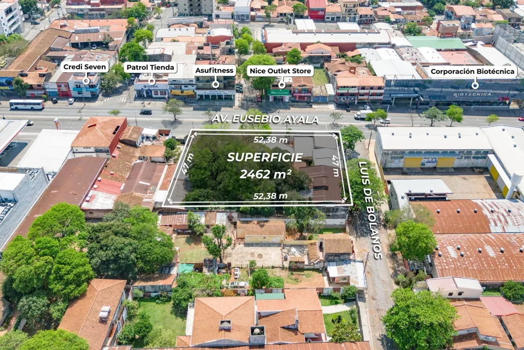 PROPIEDAD EN ESQUINA SOBRE AV. EUSEBIO AYALA — foto 3