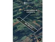Vendo Terreno de 11 Has con 5.253 m2